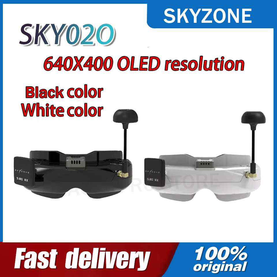 Drone Battery 6S - SKYZONE SKY02O OLED 5.8GHz 2S-6S FPV-bril