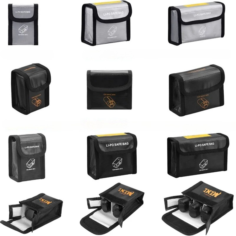 Drone Battery Bag - Draagbare Brandwerende Explosieveilige Lipo Accu Safety