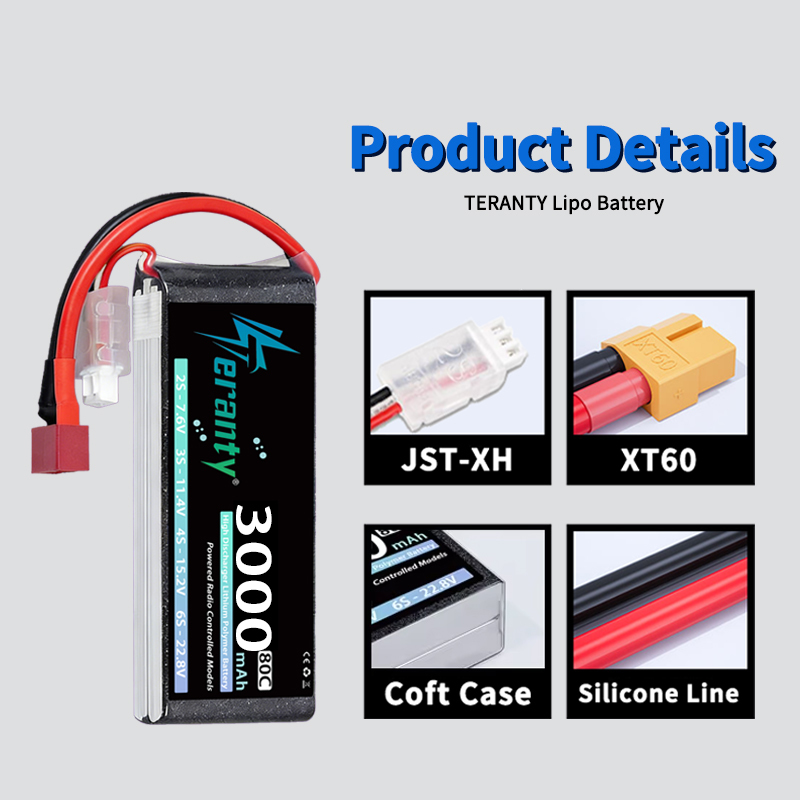 TERANTY 2S 3000mAh Lipo Batter - Drone Battery Plate recensie en prijs
