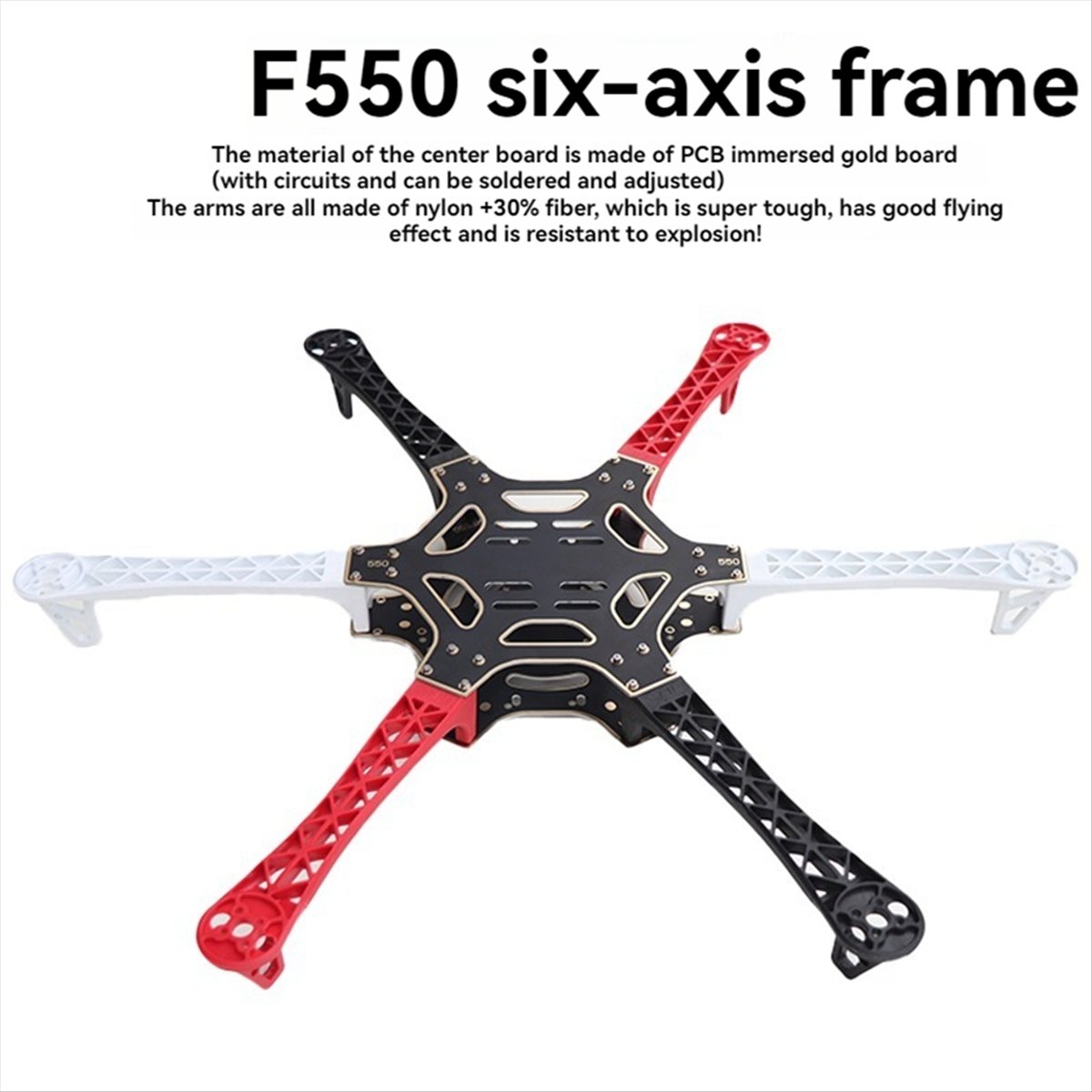 N86R FPV F550 Hexa Frame Arm H - Drone Battery Plate recensie en prijs