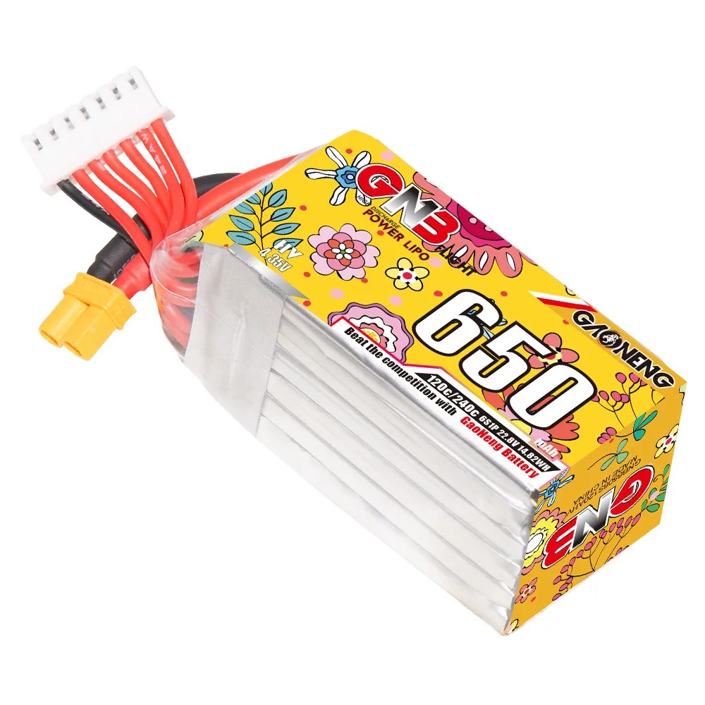 GAONENG 6S 650mAh LiHV 22.8V 1 - Drone Battery 6S recensie en prijs