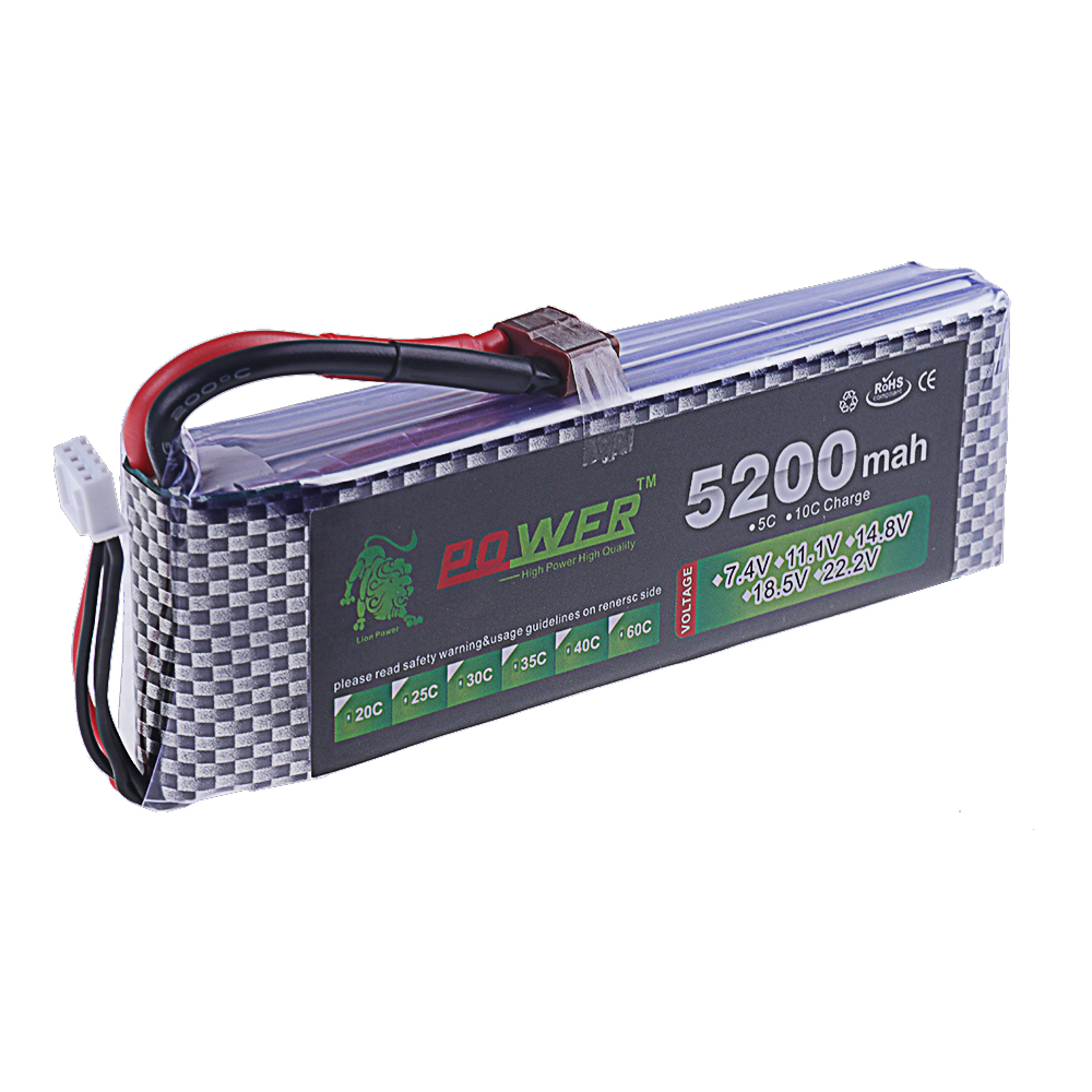3S Lipo Batterij 11.1V 5200mah - Drone Battery Lipo recensie en prijs
