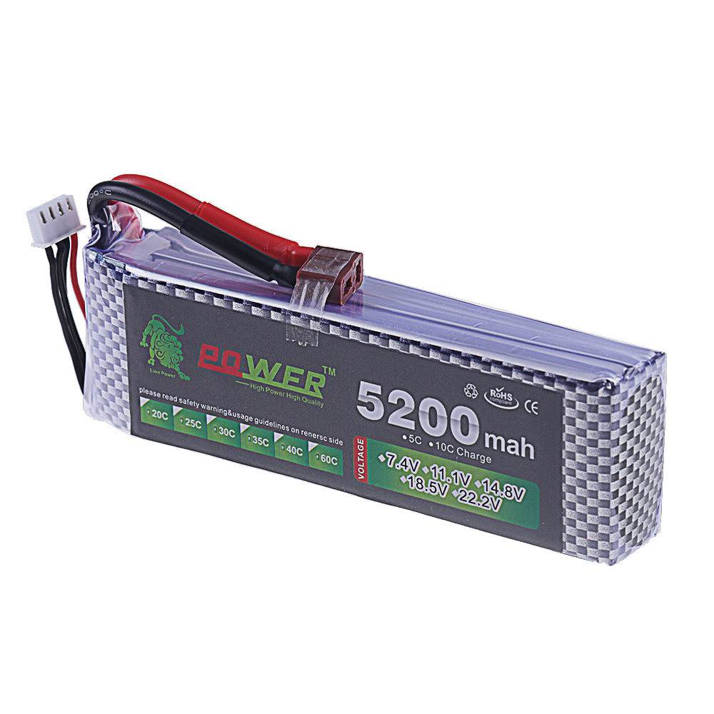 3S Lipo Batterij 11.1V 5200mah - Drone Battery Lipo recensie en prijs