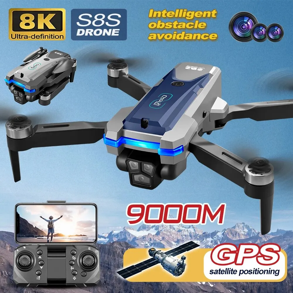 S 8S Gps Drone 5G Wifi 8K Hd D - Drone Battery Box recensie en prijs